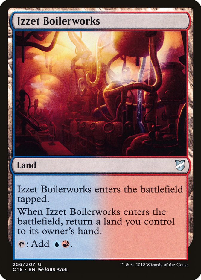 Izzet Boilerworks [Commander 2018] | Card Citadel