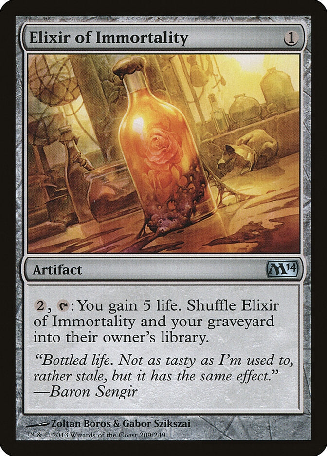 Elixir of Immortality [Magic 2014] | Card Citadel