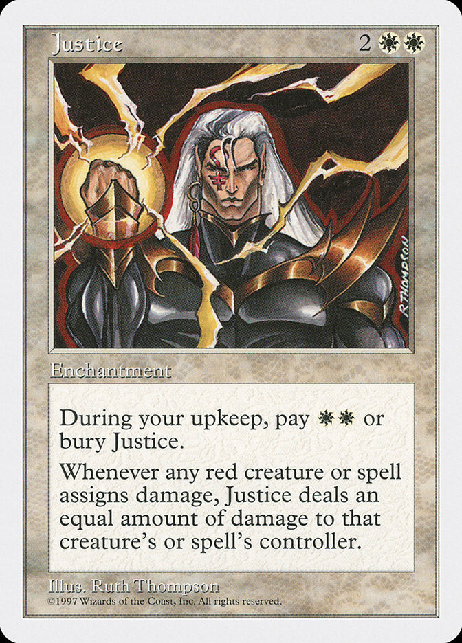 Justice [Fifth Edition] | Card Citadel