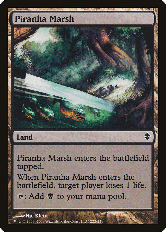 Piranha Marsh [Zendikar] | Card Citadel