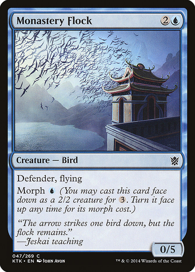 Monastery Flock [Khans of Tarkir] | Card Citadel