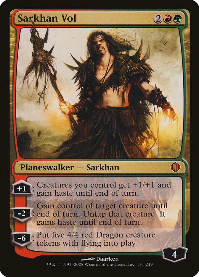 Sarkhan Vol [Shards of Alara] | Card Citadel