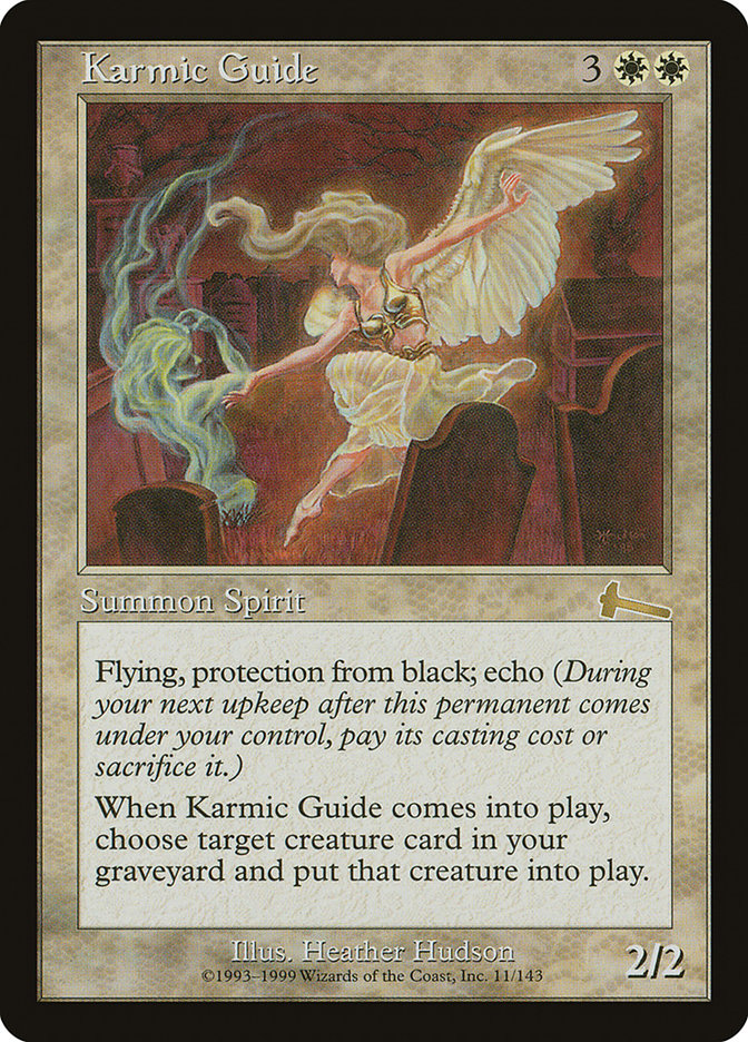 Karmic Guide [Urza's Legacy] | Card Citadel