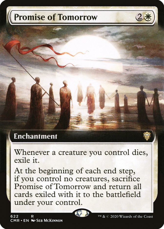 Promise of Tomorrow (Extended Art) [Commander Legends] | Card Citadel