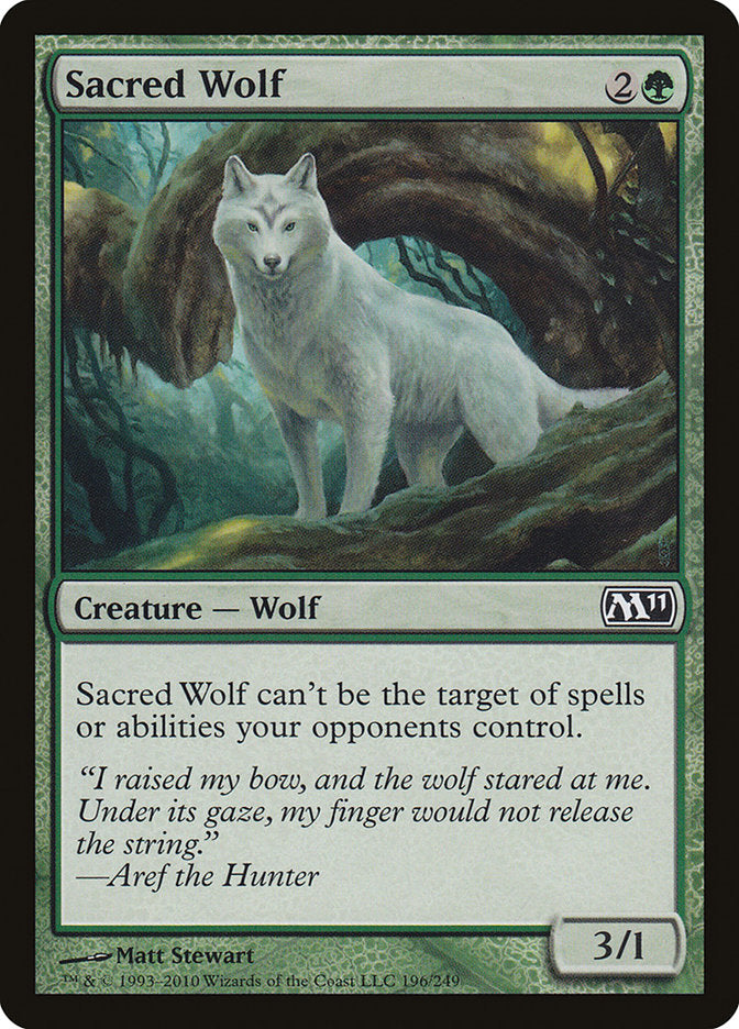 Sacred Wolf [Magic 2011] | Card Citadel