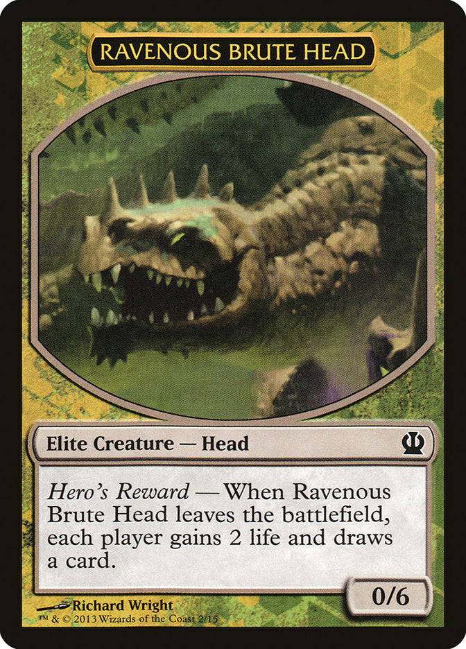 Ravenous Brute Head [Hero's Path Promos] | Card Citadel