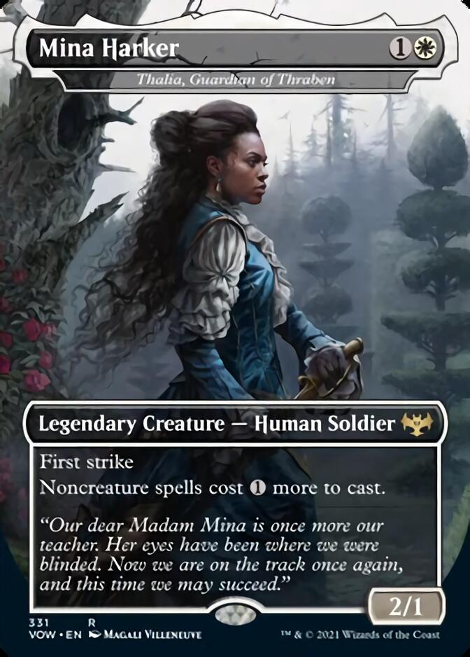 Thalia, Guardian of Thraben - Mina Harker [Innistrad: Crimson Vow] | Card Citadel