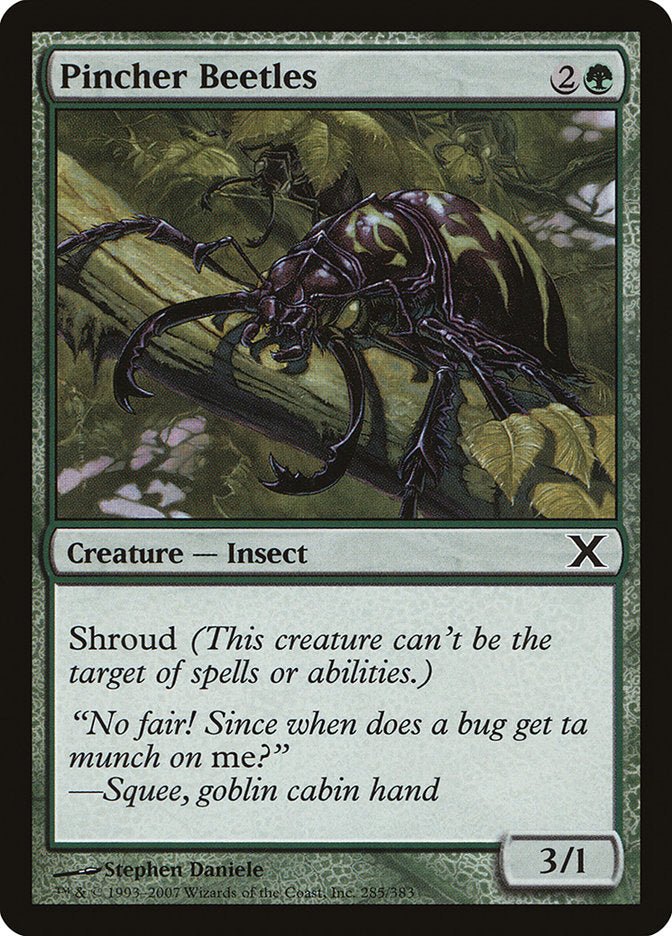 Pincher Beetles [Tenth Edition] | Card Citadel