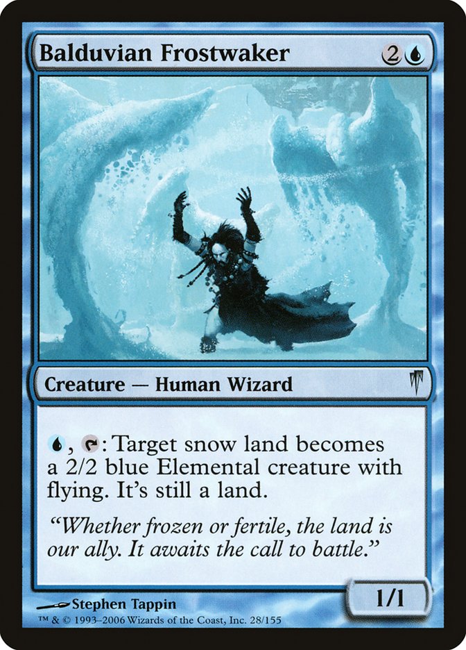 Balduvian Frostwaker [Coldsnap] | Card Citadel