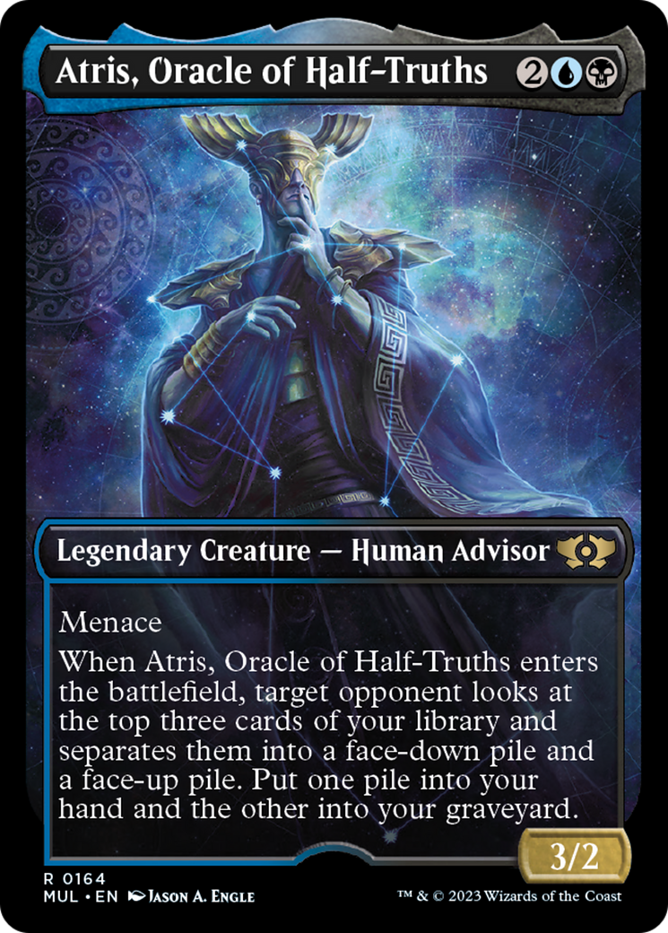 Atris, Oracle of Half-Truths (Halo Foil) [Multiverse Legends] | Card Citadel