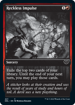 Reckless Impulse [Innistrad: Double Feature] | Card Citadel
