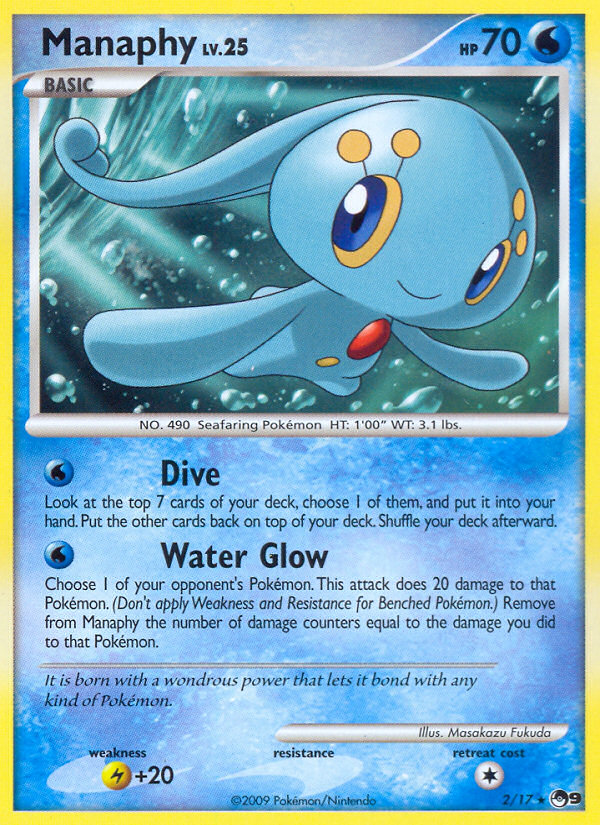 Manaphy (2/17) [POP Series 9] | Card Citadel