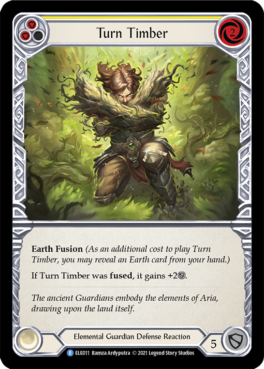 Turn Timber (Yellow) [ELE011] (Tales of Aria)  1st Edition Normal | Card Citadel