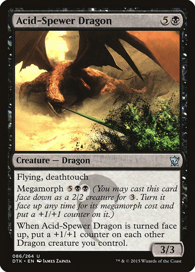 Acid-Spewer Dragon [Dragons of Tarkir] | Card Citadel