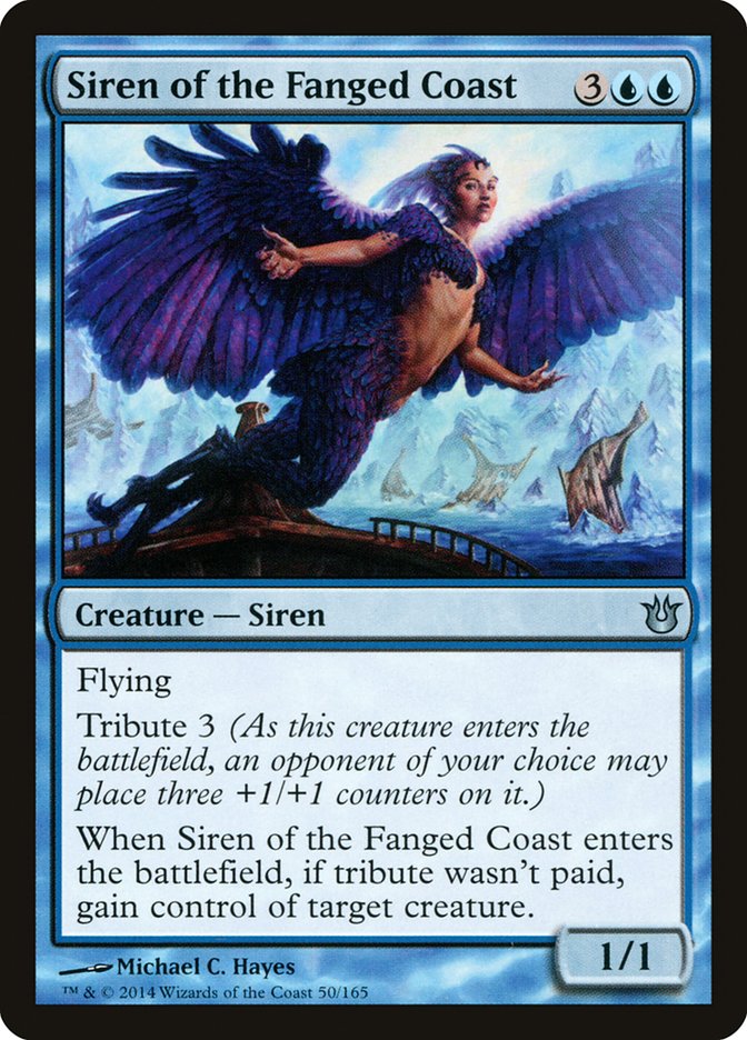 Siren of the Fanged Coast [Born of the Gods] | Card Citadel