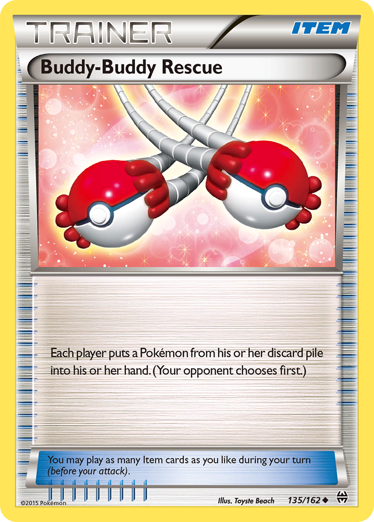 Buddy-Buddy Rescue (135/162) [XY: BREAKthrough] | Card Citadel