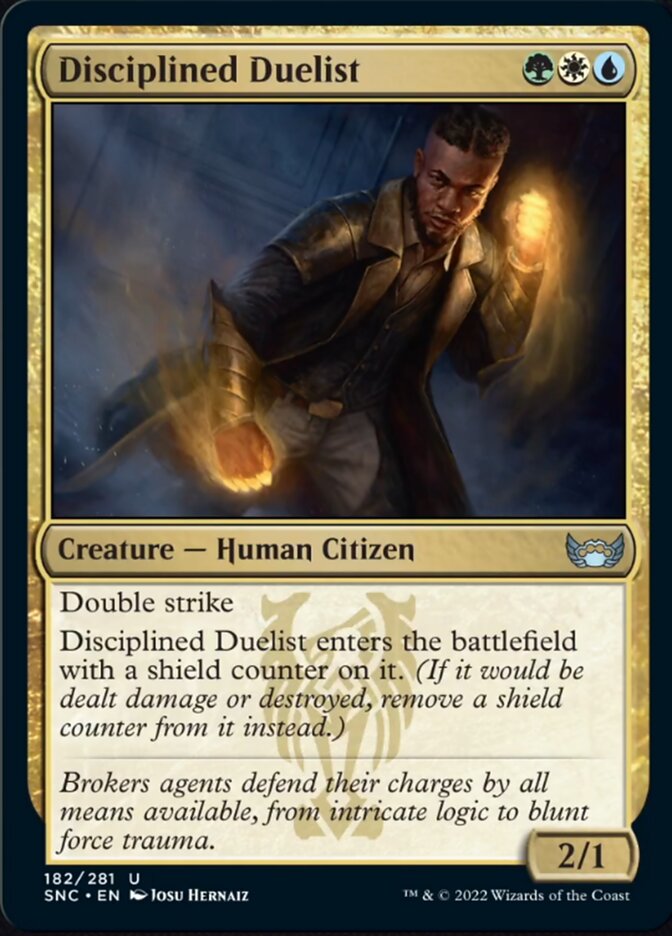 Disciplined Duelist [Streets of New Capenna] | Card Citadel