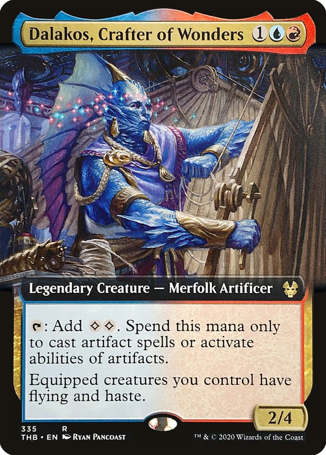 Dalakos, Crafter of Wonders (Extended Art) [Theros Beyond Death] | Card Citadel