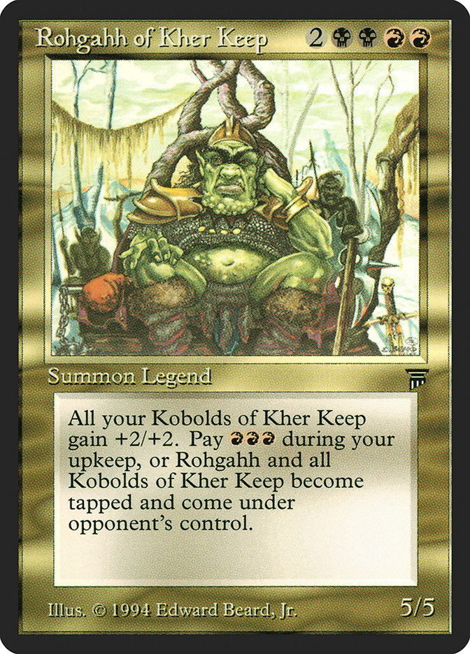 Rohgahh of Kher Keep [Legends] | Card Citadel