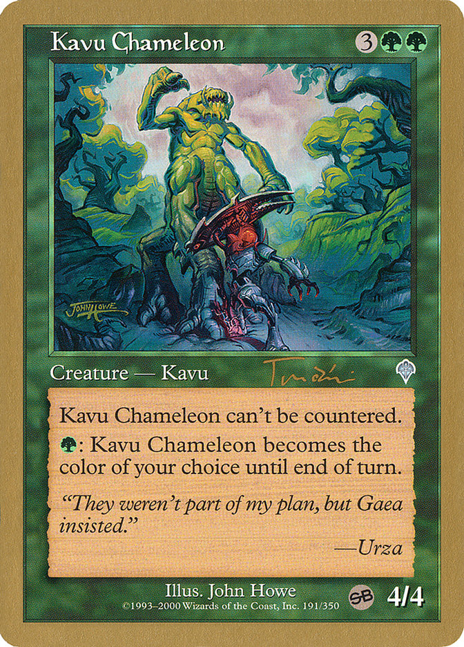 Kavu Chameleon (Jan Tomcani) (SB) [World Championship Decks 2001] | Card Citadel