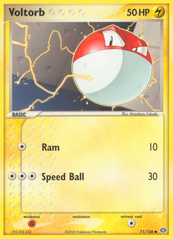Voltorb (71/106) [EX: Emerald] | Card Citadel