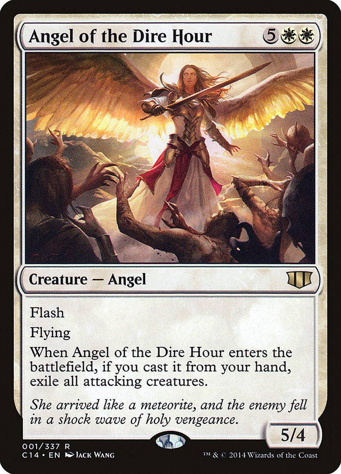 Angel of the Dire Hour [Commander 2014] | Card Citadel