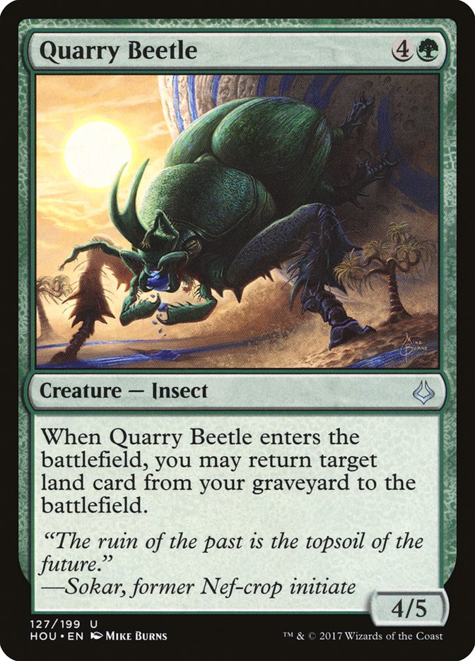 Quarry Beetle [Hour of Devastation] | Card Citadel