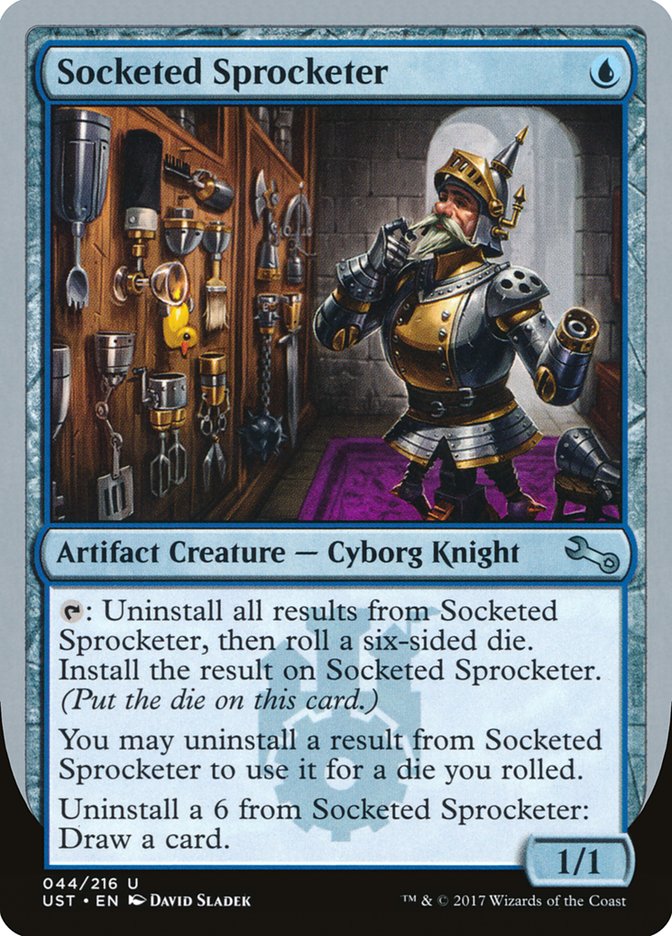 Socketed Sprocketer [Unstable] | Card Citadel