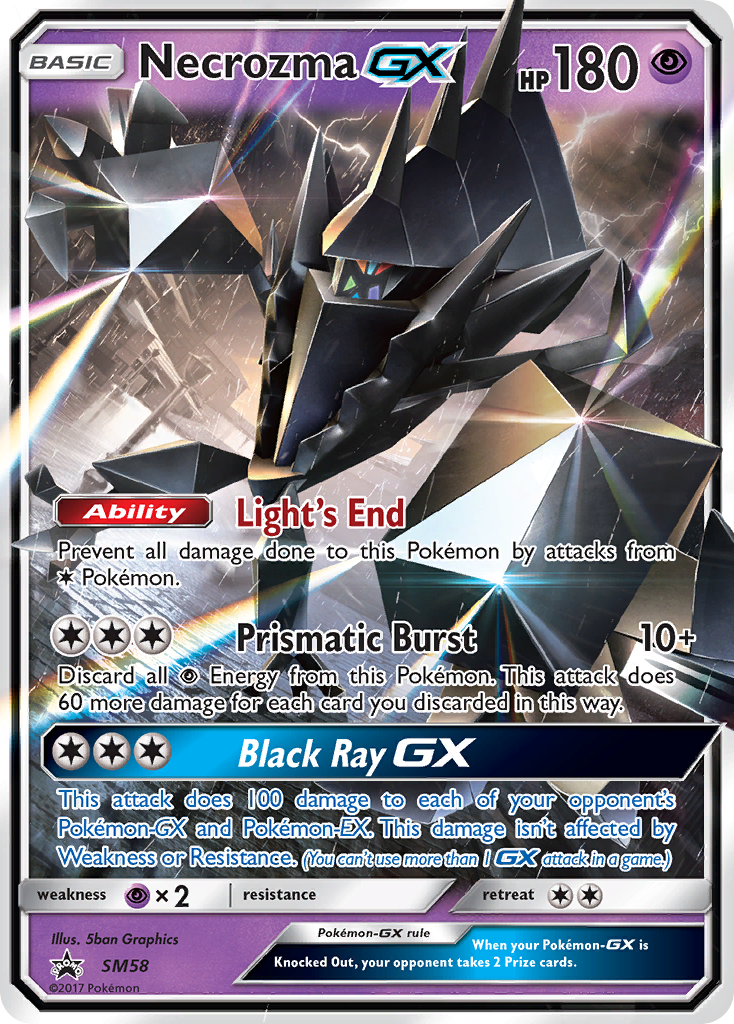 Necrozma GX (SM58) [Sun & Moon: Black Star Promos] | Card Citadel