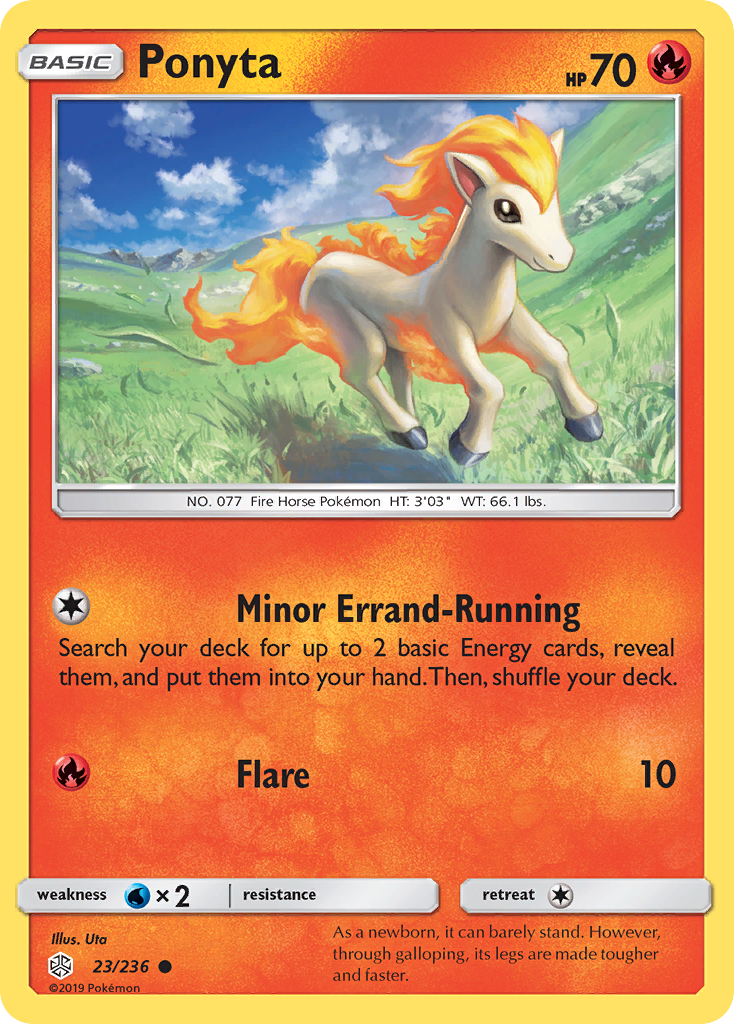 Ponyta (23/236) [Sun & Moon: Cosmic Eclipse] | Card Citadel