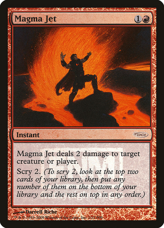 Magma Jet [Friday Night Magic 2009] | Card Citadel
