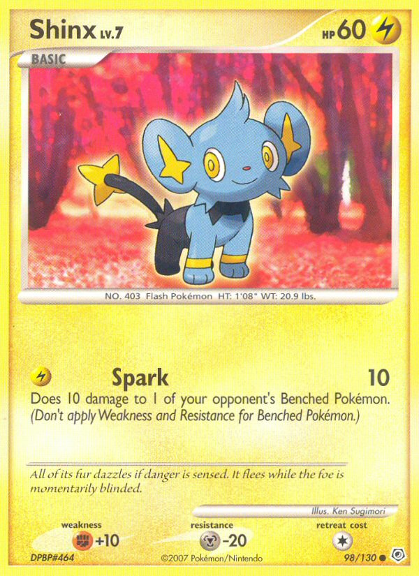 Shinx (98/130) [Diamond & Pearl: Base Set] | Card Citadel