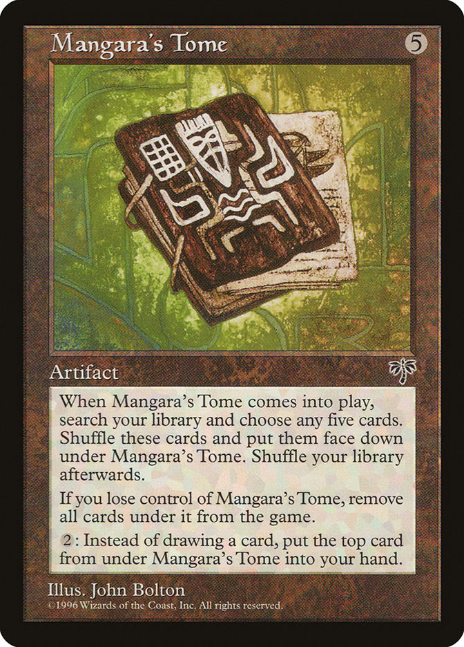 Mangara's Tome [Mirage] | Card Citadel