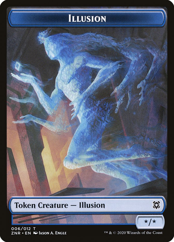 Illusion Token [Zendikar Rising] | Card Citadel