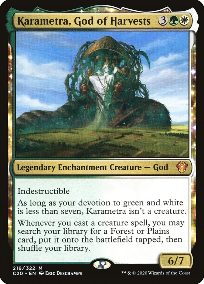 Karametra, God of Harvests [Commander 2020] | Card Citadel