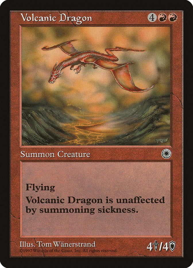 Volcanic Dragon [Portal] | Card Citadel