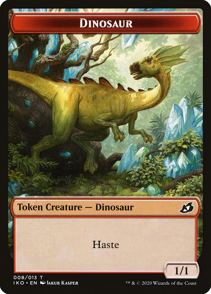 Dinosaur Token [Ikoria: Lair of Behemoths] | Card Citadel