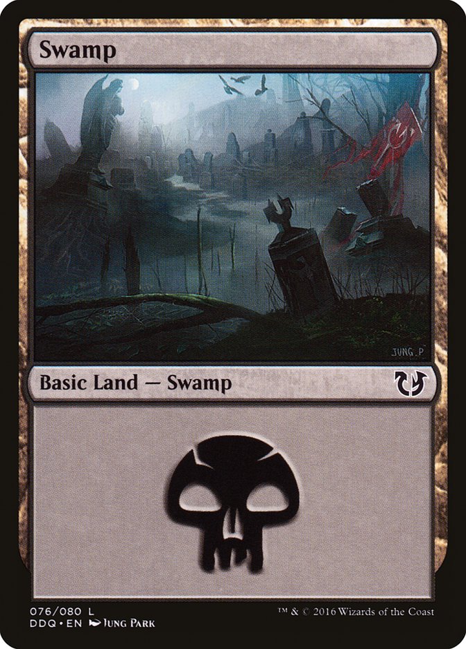 Swamp (76) [Duel Decks: Blessed vs. Cursed] | Card Citadel