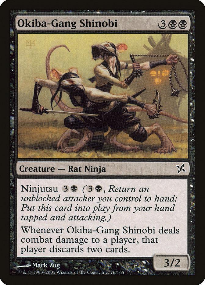 Okiba-Gang Shinobi [Betrayers of Kamigawa] | Card Citadel