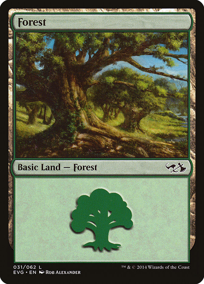 Forest (31) (Elves vs. Goblins) [Duel Decks Anthology] | Card Citadel