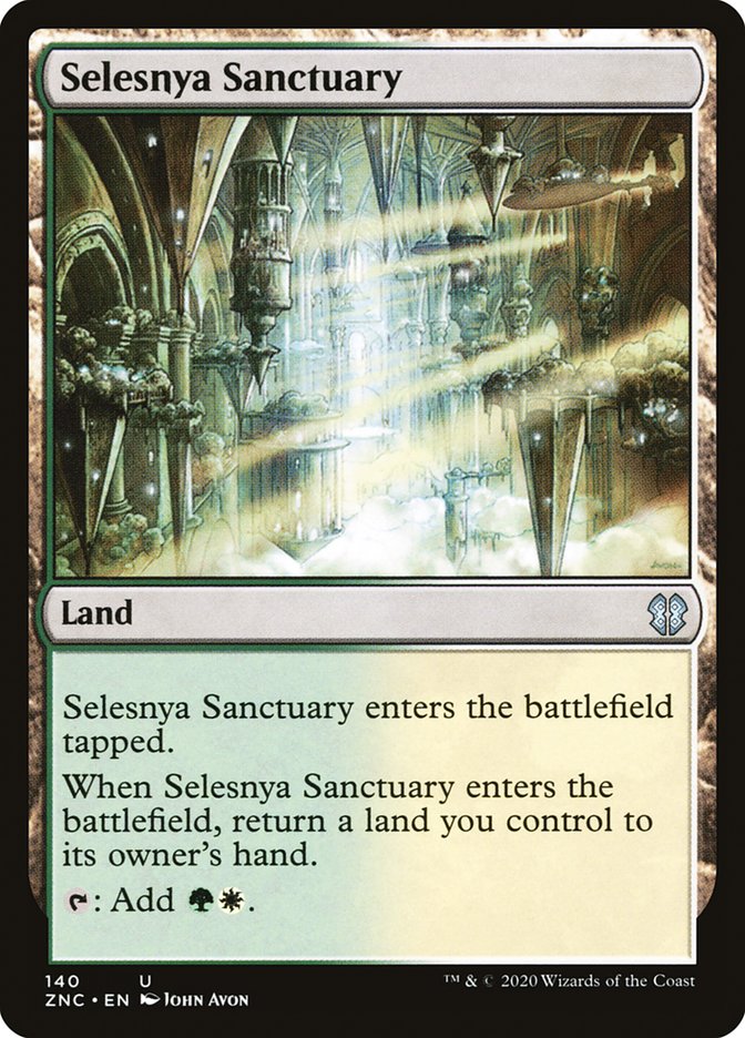 Selesnya Sanctuary [Zendikar Rising Commander] | Card Citadel