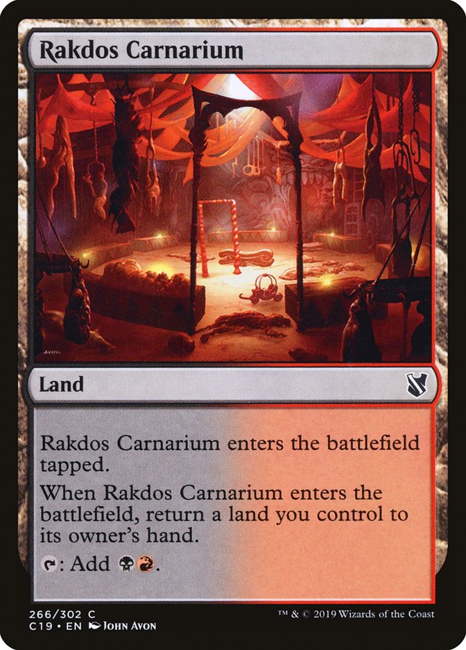 Rakdos Carnarium [Commander 2019] | Card Citadel