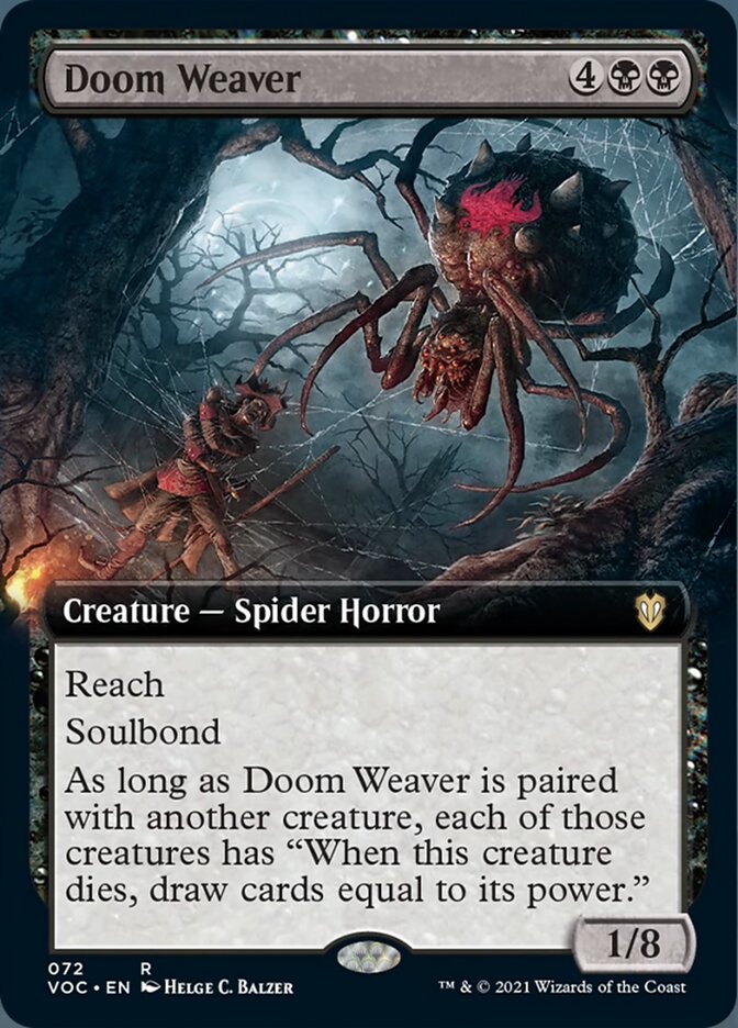 Doom Weaver (Extended) [Innistrad: Crimson Vow Commander] | Card Citadel