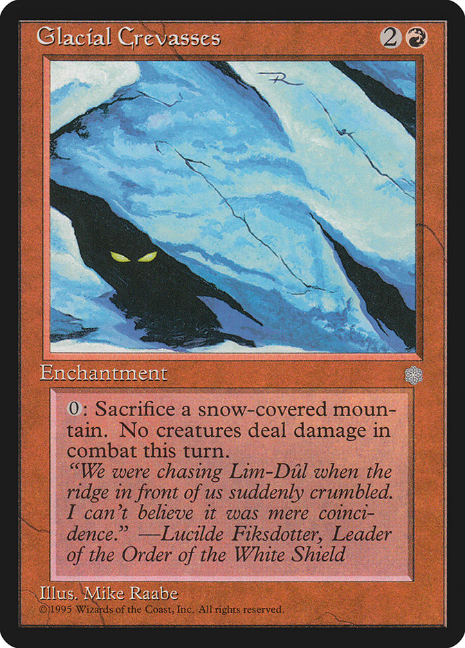 Glacial Crevasses [Ice Age] | Card Citadel