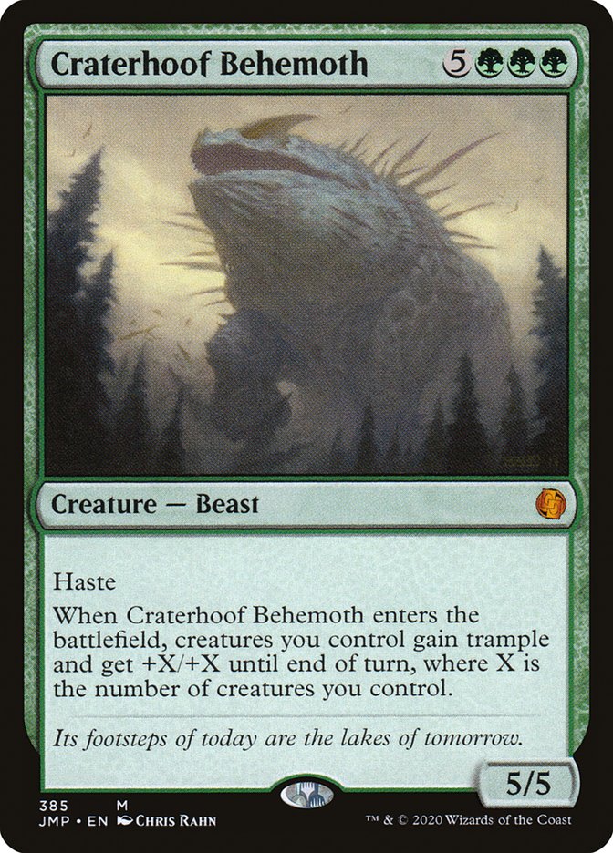 Craterhoof Behemoth [Jumpstart] | Card Citadel