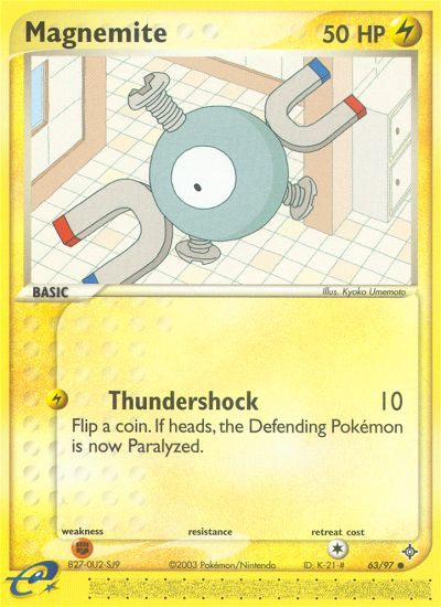 Magnemite (63/97) [EX: Dragon] | Card Citadel