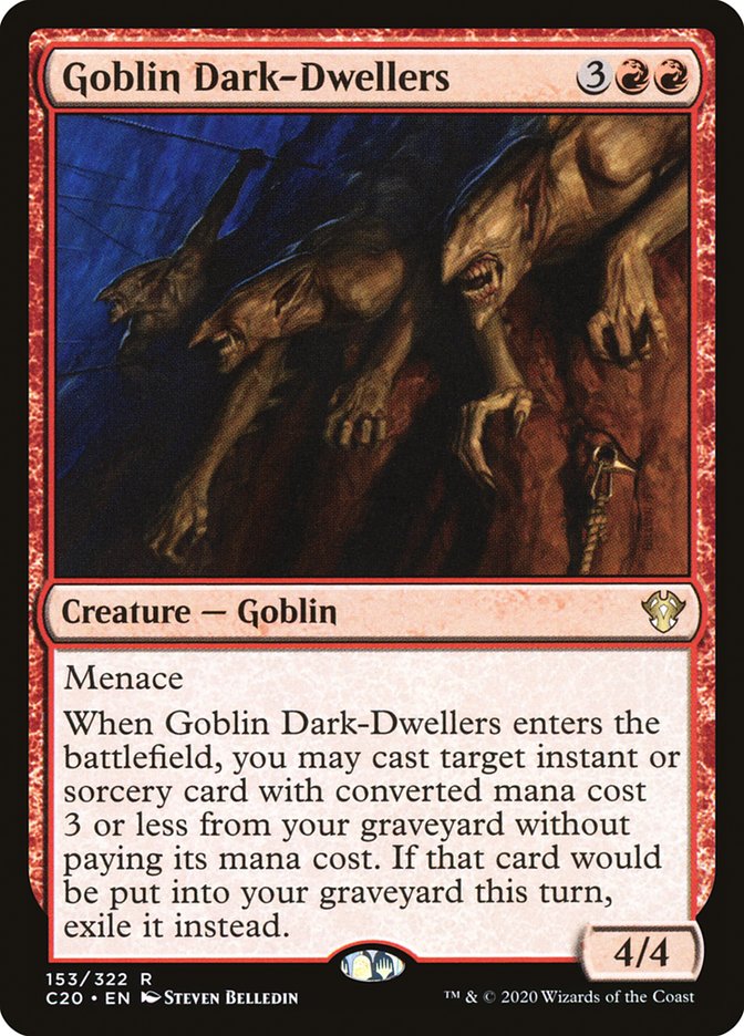 Goblin Dark-Dwellers [Commander 2020] | Card Citadel