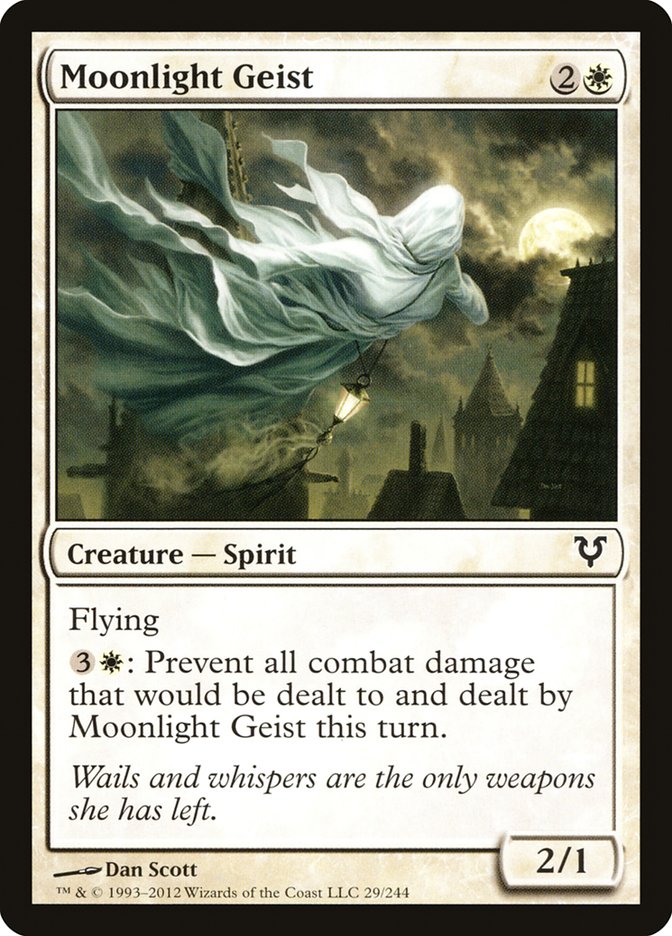 Moonlight Geist [Avacyn Restored] | Card Citadel