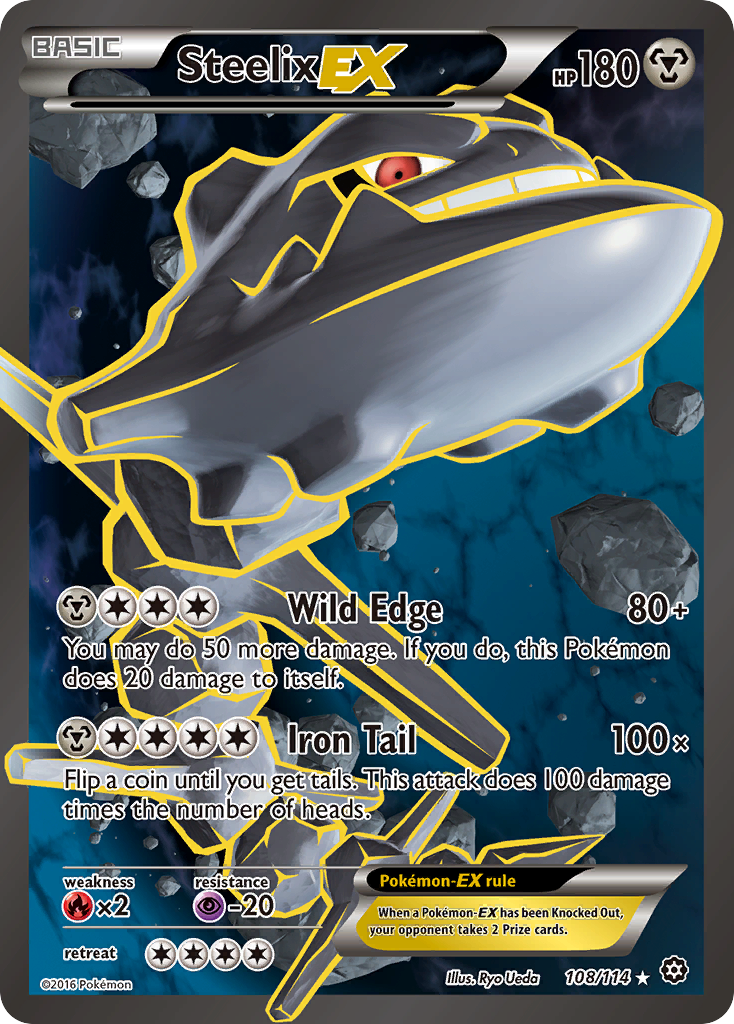 Steelix EX (108/114) [XY: Steam Siege] | Card Citadel