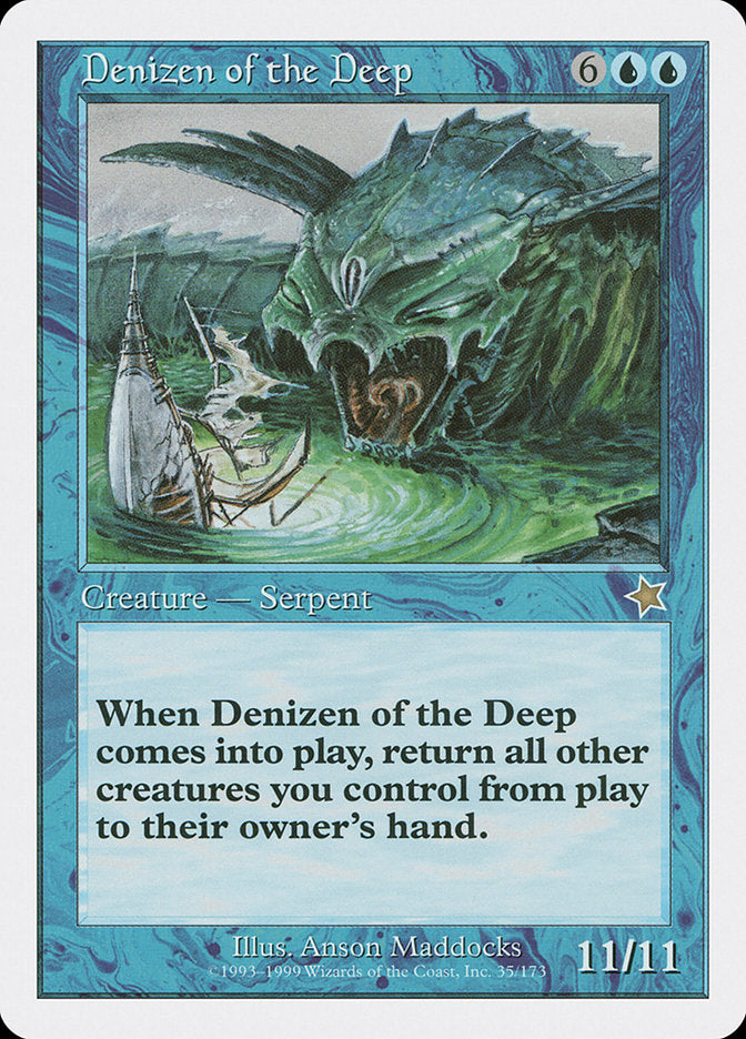 Denizen of the Deep [Starter 1999] | Card Citadel